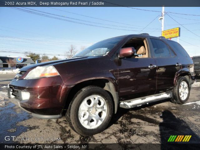 2002 Acura MDX  in Deep Mahogany Red Pearl