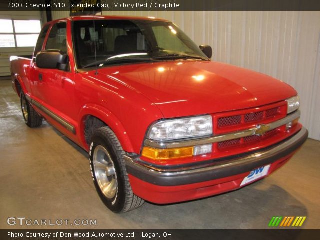 2003 Chevrolet S10 Extended Cab in Victory Red