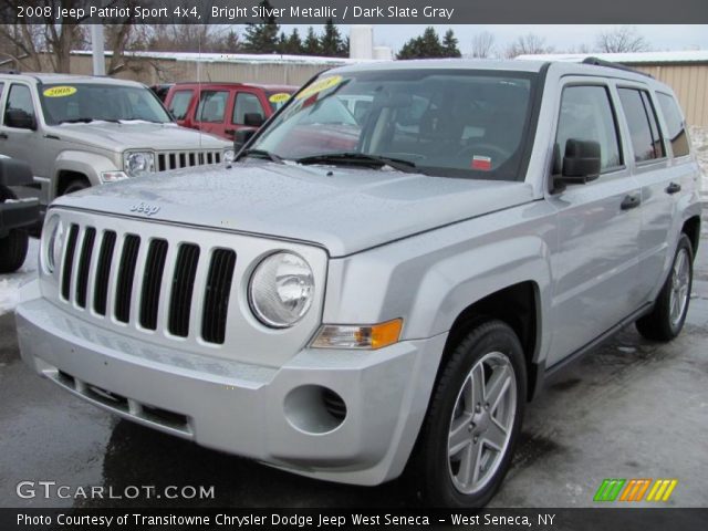 2008 Jeep Patriot Sport 4x4 in Bright Silver Metallic