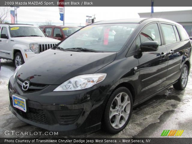 2009 Mazda MAZDA5 Sport in Brilliant Black