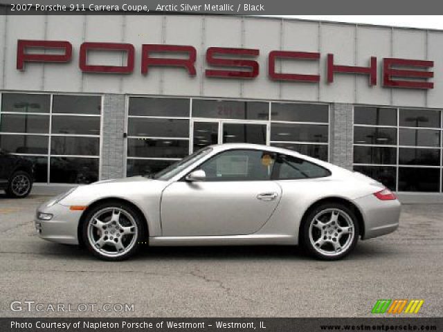 2007 Porsche 911 Carrera Coupe in Arctic Silver Metallic