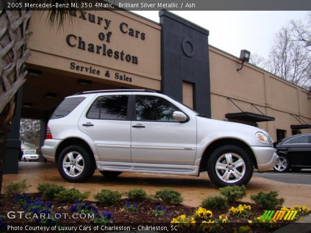 2005 Mercedes-Benz ML 350 4Matic in Brilliant Silver Metallic