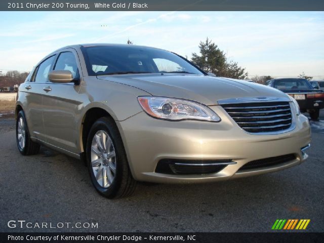 2011 Chrysler 200 Touring in White Gold