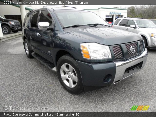2005 Nissan Armada SE in Deep Water Blue