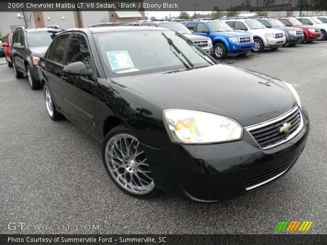 2006 Chevrolet Malibu LT V6 Sedan in Black