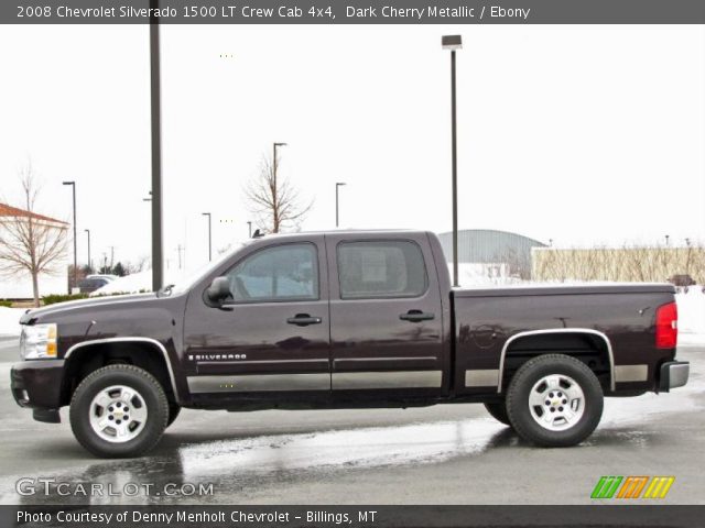 2008 Chevrolet Silverado 1500 LT Crew Cab 4x4 in Dark Cherry Metallic