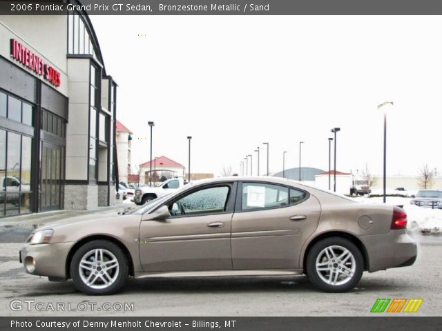 2006 Pontiac Grand Prix GT Sedan in Bronzestone Metallic