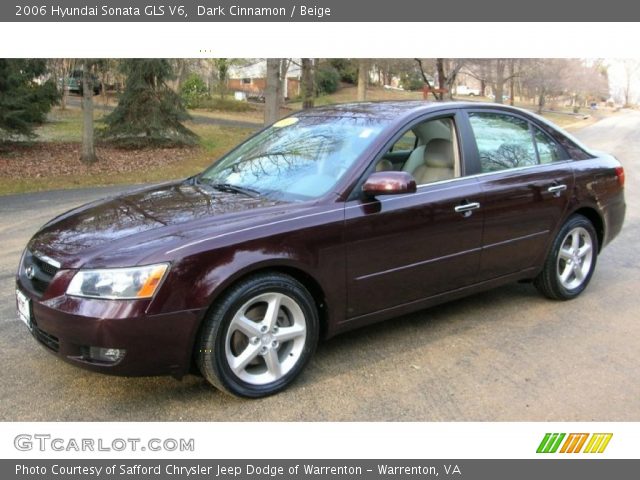 2006 Hyundai Sonata GLS V6 in Dark Cinnamon
