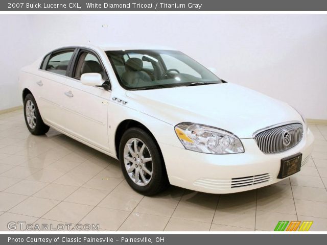 2007 Buick Lucerne CXL in White Diamond Tricoat