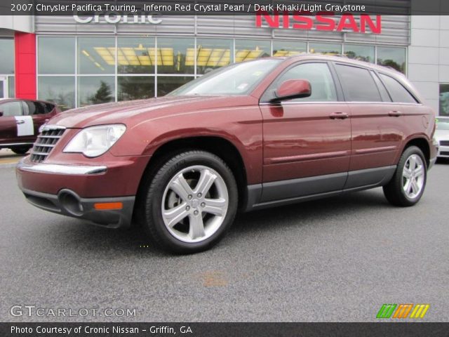 2007 Chrysler Pacifica Touring in Inferno Red Crystal Pearl