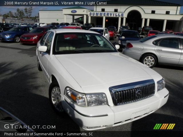 2008 Mercury Grand Marquis LS in Vibrant White