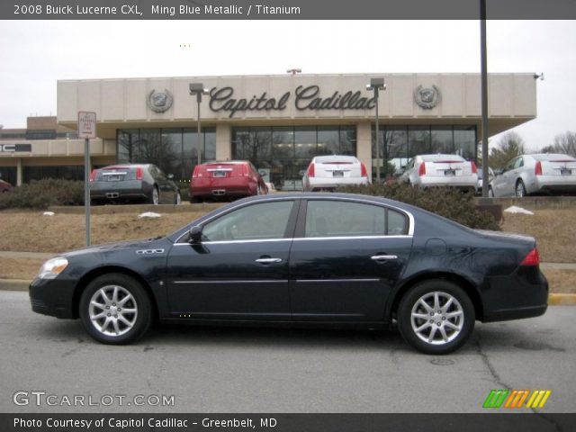 2008 Buick Lucerne CXL in Ming Blue Metallic