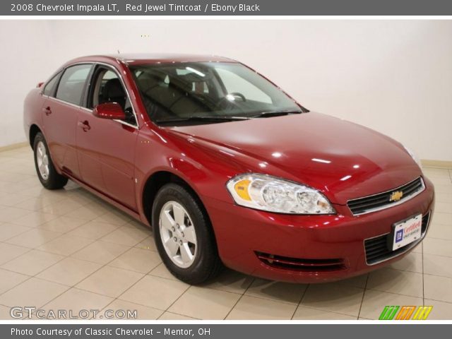 2008 Chevrolet Impala LT in Red Jewel Tintcoat