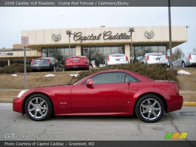 2008 Cadillac XLR Roadster in Crystal Red Tintcoat