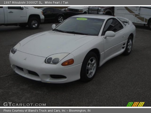 White Pearl 1997 Mitsubishi 3000gt Sl Tan Interior