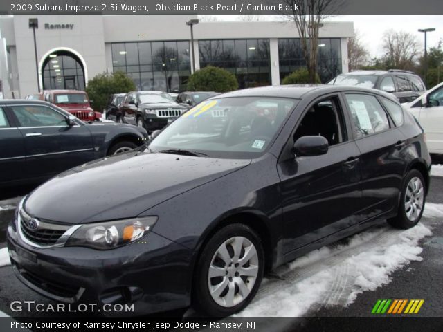 2009 Subaru Impreza 2.5i Wagon in Obsidian Black Pearl