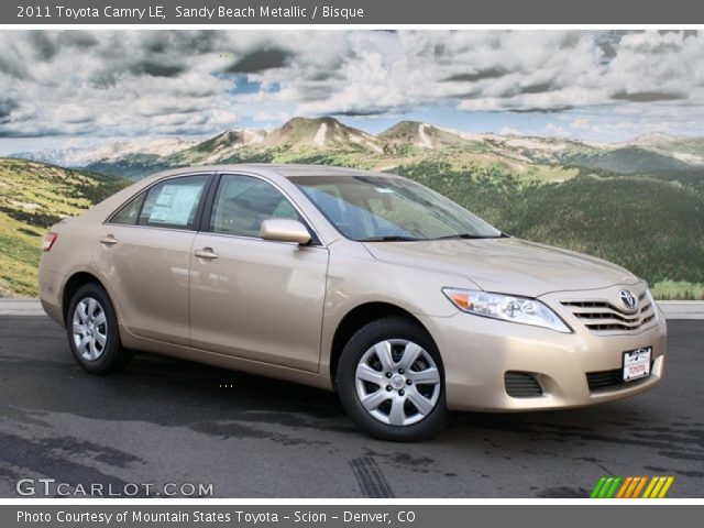 2011 Toyota Camry LE in Sandy Beach Metallic