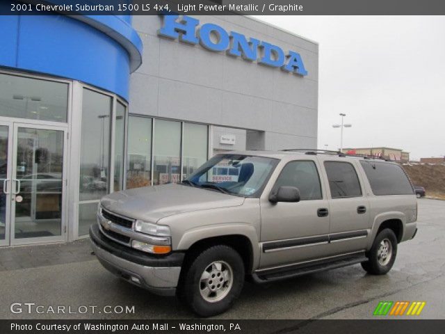 2001 Chevrolet Suburban 1500 LS 4x4 in Light Pewter Metallic