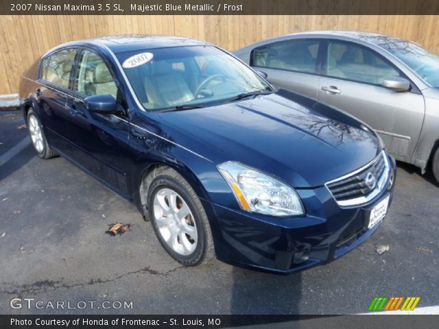 2007 Nissan Maxima 3.5 SL in Majestic Blue Metallic