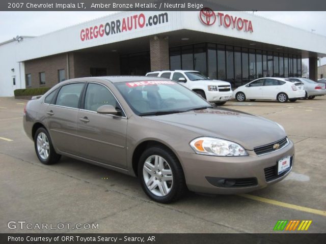 2007 Chevrolet Impala LT in Amber Bronze Metallic