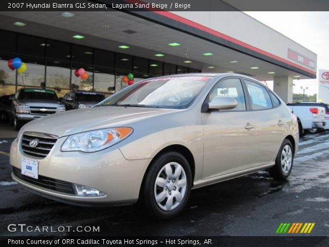 2007 Hyundai Elantra GLS Sedan in Laguna Sand Beige