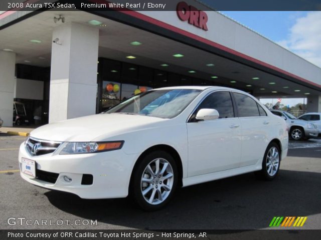 2008 Acura TSX Sedan in Premium White Pearl