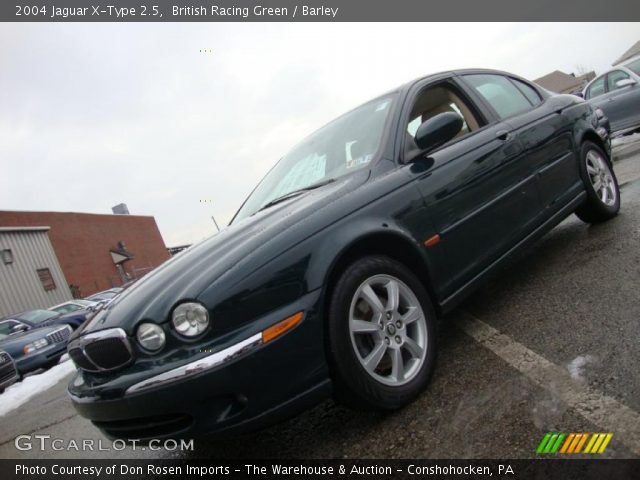 2004 Jaguar X-Type 2.5 in British Racing Green