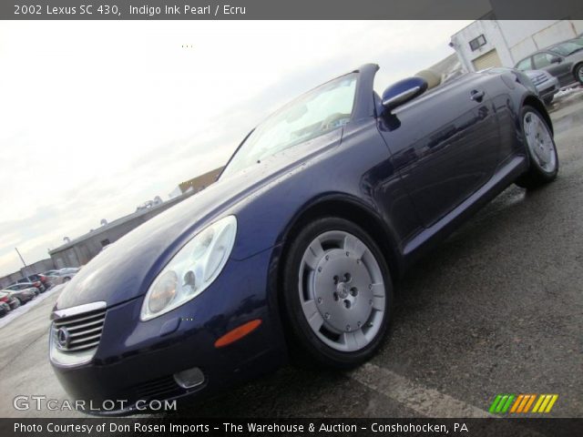 2002 Lexus SC 430 in Indigo Ink Pearl