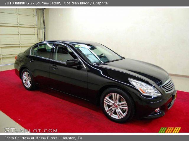 2010 Infiniti G 37 Journey Sedan in Obsidian Black