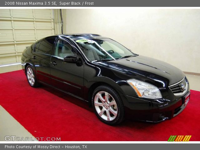 Black 2008 nissan maxima sale #4