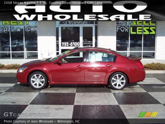 2008 Nissan Maxima 3.5 SE in Sonoma Sunset Metallic