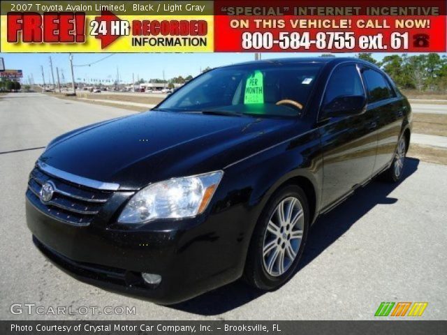 2007 Toyota Avalon Limited in Black