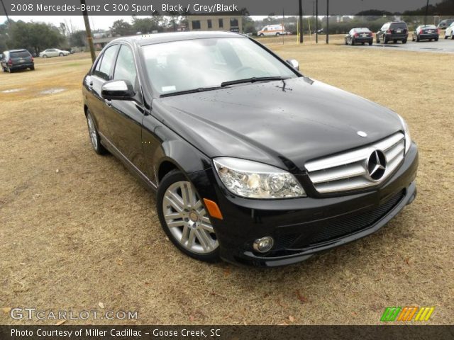 2008 Mercedes-Benz C 300 Sport in Black