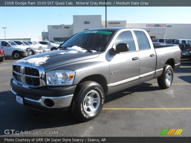 2008 Dodge Ram 1500 SXT Quad Cab in Mineral Gray Metallic
