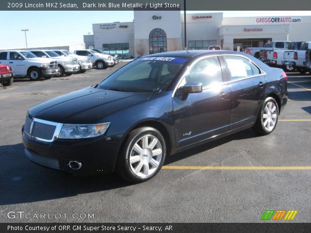 2009 Lincoln MKZ Sedan in Dark Ink Blue Metallic