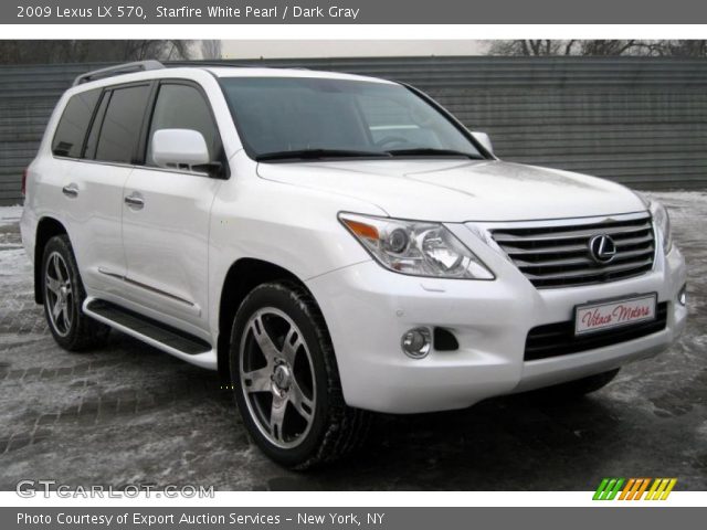 2009 Lexus LX 570 in Starfire White Pearl