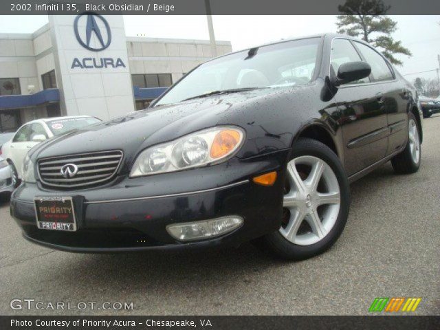 2002 Infiniti I 35 in Black Obsidian