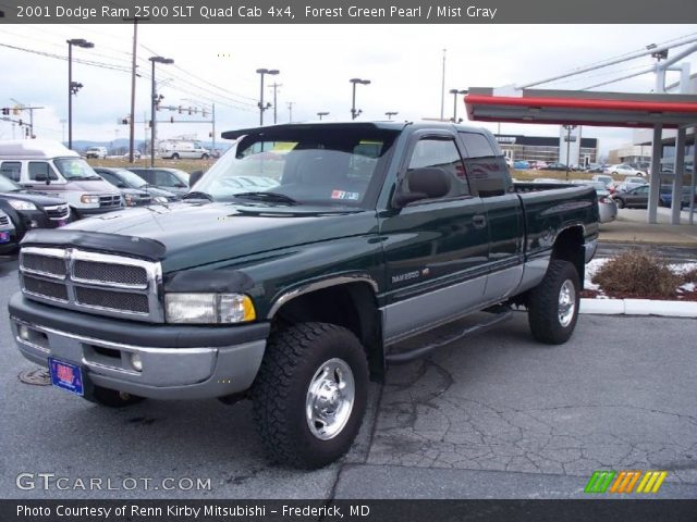 2001 Dodge Ram 2500 SLT Quad Cab 4x4 in Forest Green Pearl