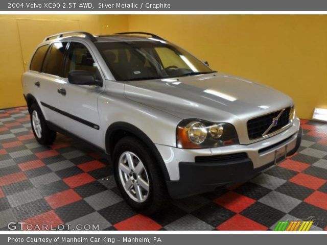 2004 Volvo XC90 2.5T AWD in Silver Metallic