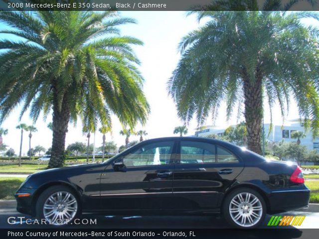 2008 Mercedes-Benz E 350 Sedan in Black