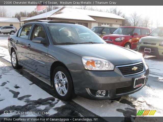 2006 Chevrolet Malibu LT V6 Sedan in Medium Gray Metallic