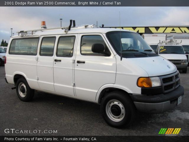 2001 Dodge Ram Van 2500 Commercial in Bright White