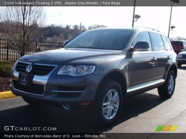 2008 Volkswagen Touareg 2 VR6 in Alaska Grey Metallic