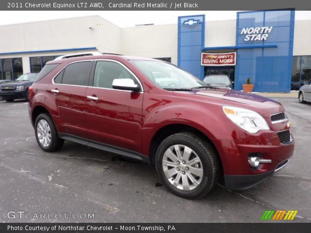 2011 Chevrolet Equinox LTZ AWD in Cardinal Red Metallic