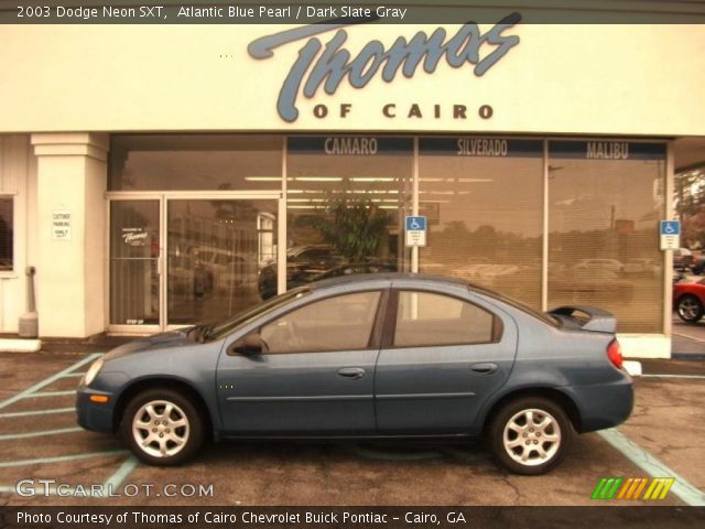 2003 Dodge Neon SXT in Atlantic Blue Pearl