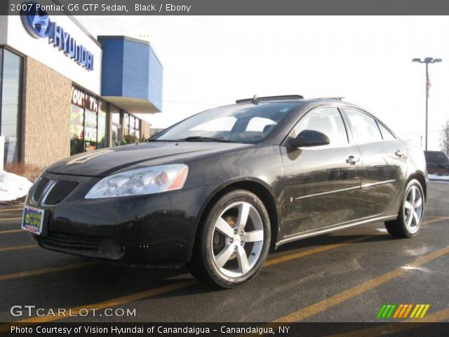 2007 Pontiac G6 GTP Sedan in Black