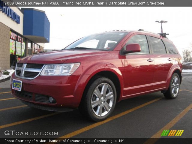 2009 Dodge Journey R/T AWD in Inferno Red Crystal Pearl