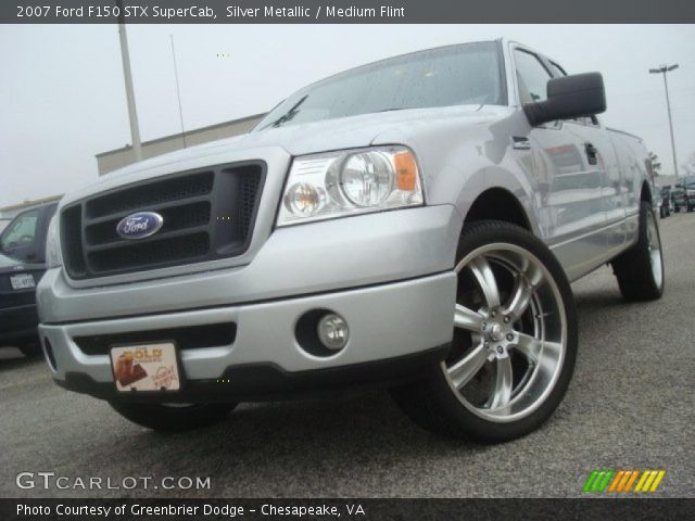 2007 Ford F150 STX SuperCab in Silver Metallic