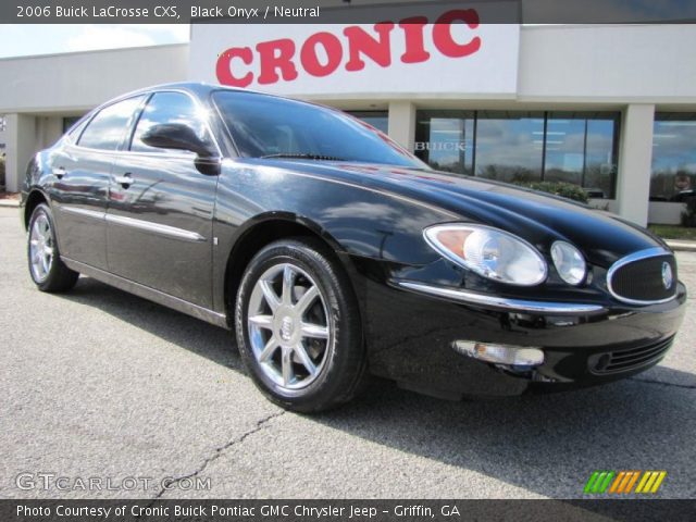 2006 Buick LaCrosse CXS in Black Onyx