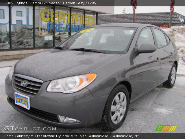 2009 Hyundai Elantra GLS Sedan in Carbon Gray